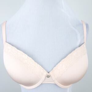 Jones New York Bra 36D Beige Tan Tshirt Bra Everyday Excellent Preown Condition